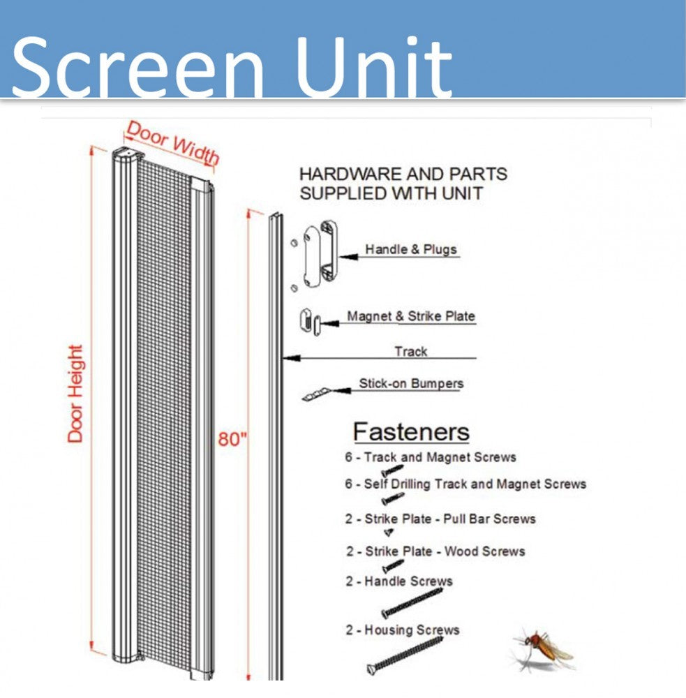 Retractable with Standard Handle (Diamond Series) (Standard Mesh)
