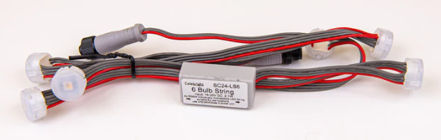 24V 6pc LED String - 4ft