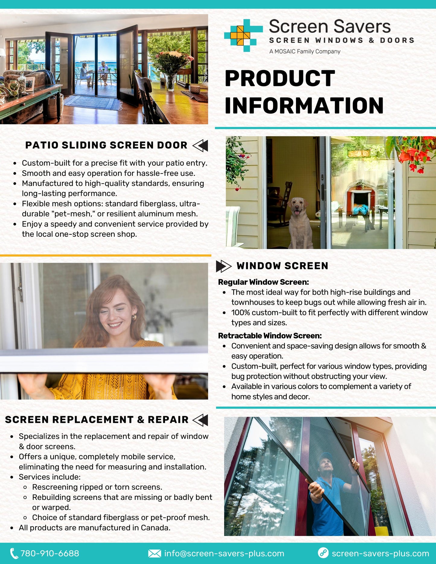 Property Manager - Screen Repair Flyers - 1000 qty