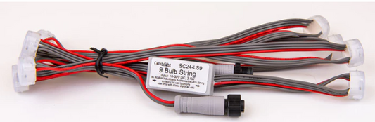 24V 9pc LED String - 6ft