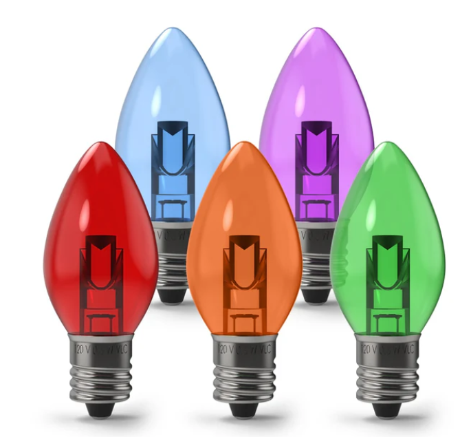 C7(E12) SMD LED - Projector Series (25 pk)