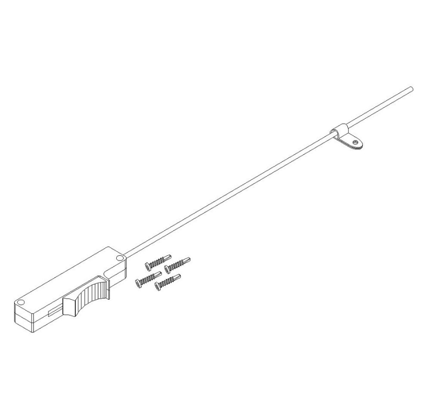 Slide Bolt Package - 24"