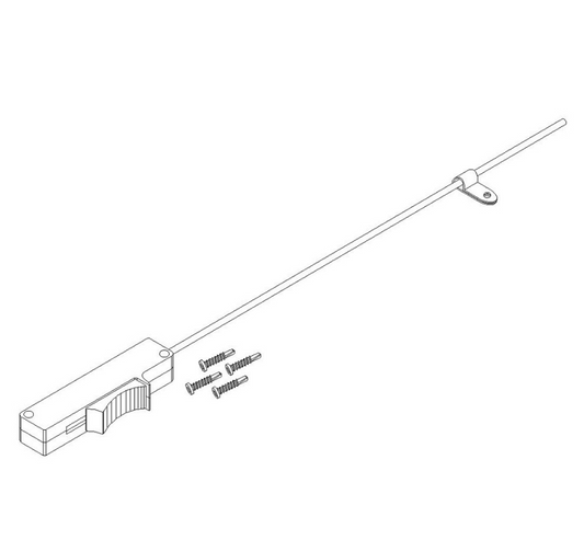 Slide Bolt Package - 24"