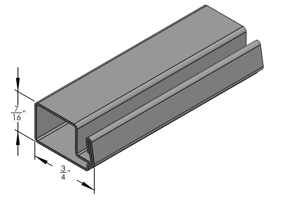 Roll Formed Screen Bar (Regular)